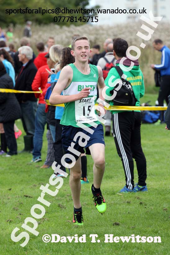 Under-15s Sunderland Harriers Open Cross Country. Photo: David T. Hewitson/Sports for All Pics